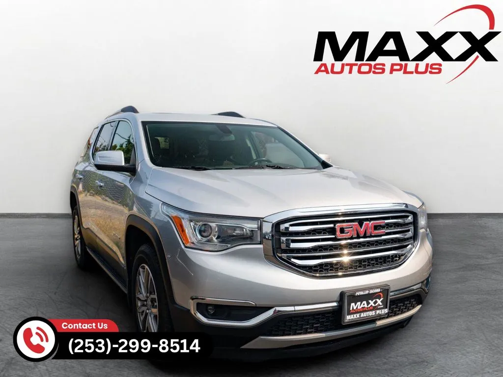 Silver 2019 GMC Acadia SLE-2 for sale in Puyallup, WA