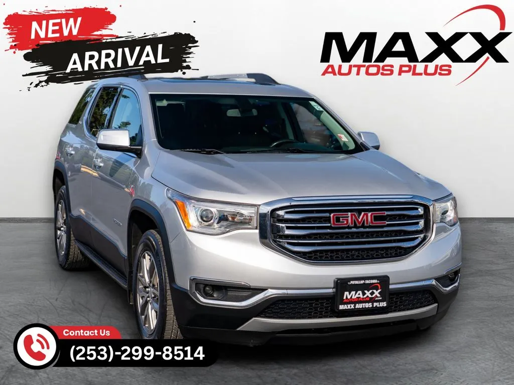 Silver 2019 GMC Acadia SLE-2 for sale in Puyallup, WA
