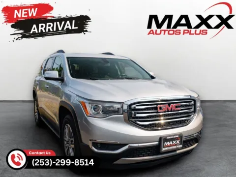 Silver 2019 GMC Acadia SLE-2 for sale in Puyallup, WA