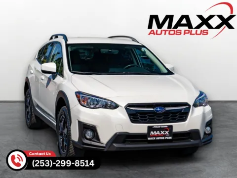 White 2019 Subaru Crosstrek Premium for sale in Puyallup, WA
