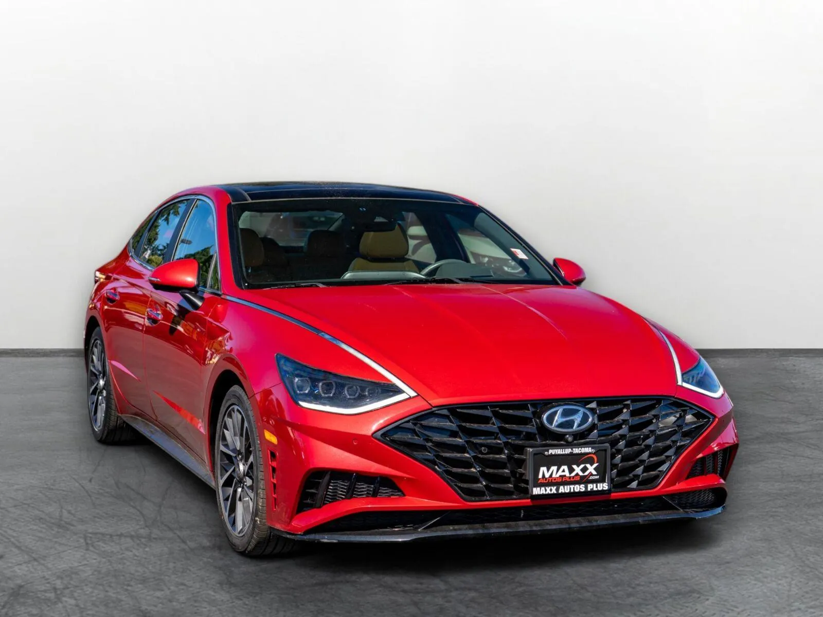 Red 2020 Hyundai Sonata Limited for sale in Puyallup, WA