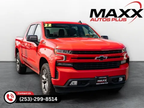 Red 2022 Chevrolet Silverado 1500 LTD RST for sale in Puyallup, WA