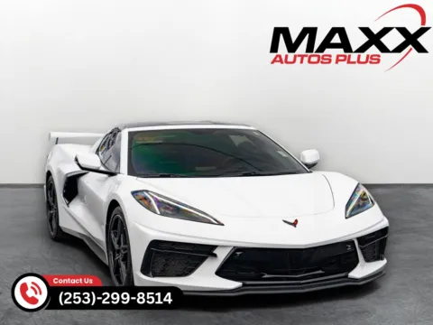 White 2023 Chevrolet Corvette 2LT for sale in Puyallup, WA