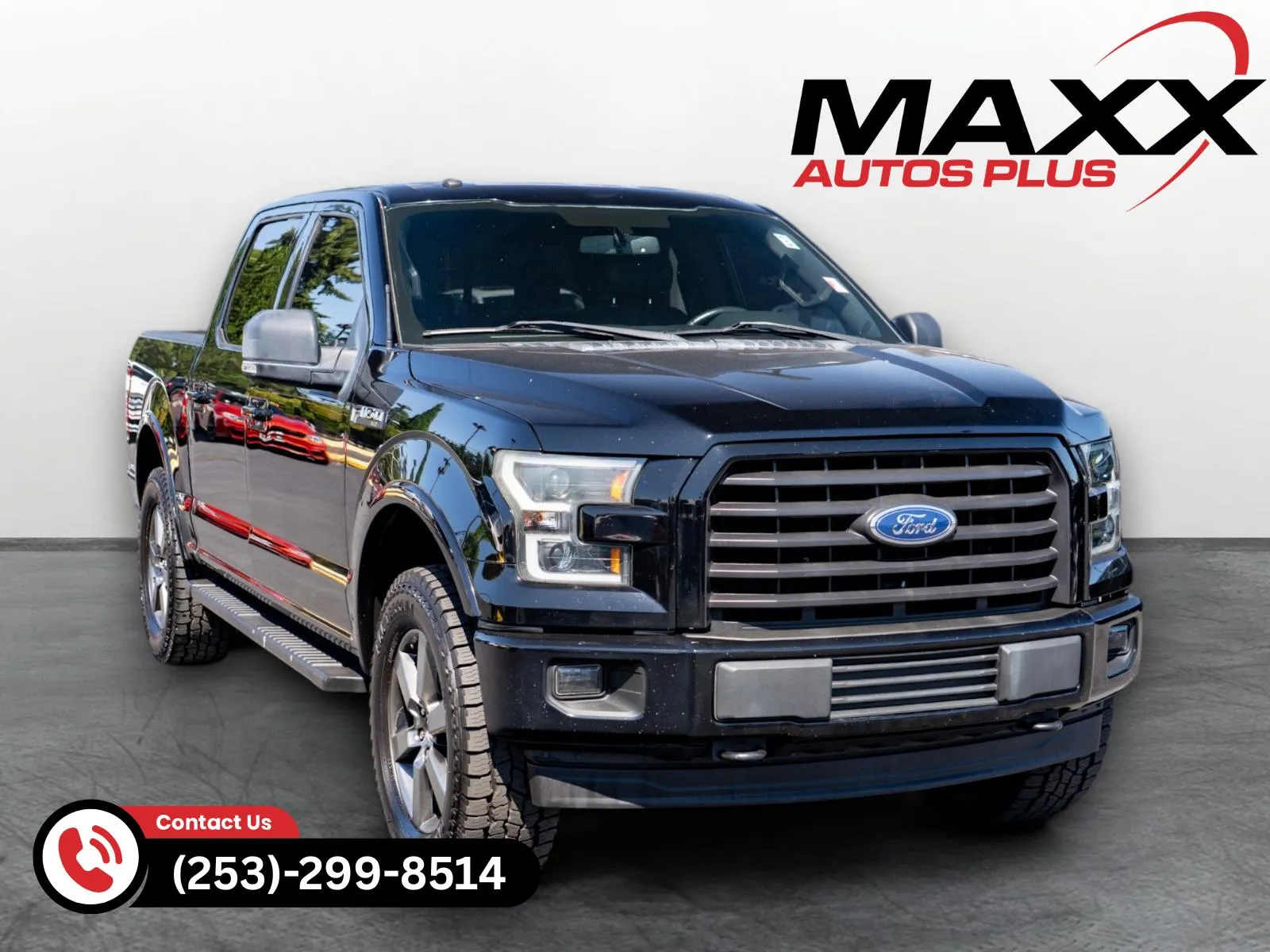 Black 2017 Ford F-150 XLT for sale in Puyallup, WA