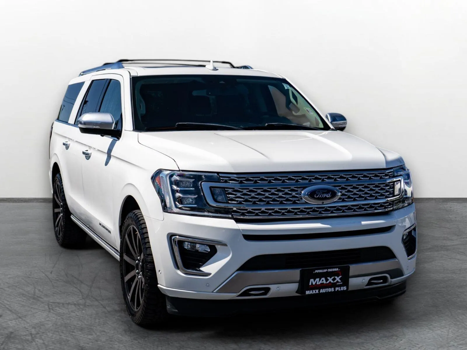 White 2020 Ford Expedition Max Platinum for sale in Puyallup, WA