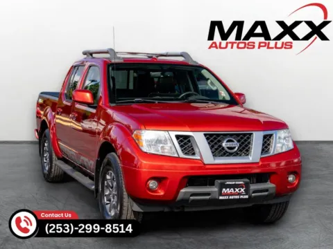 Red 2017 Nissan Frontier PRO-4X for sale in Puyallup, WA