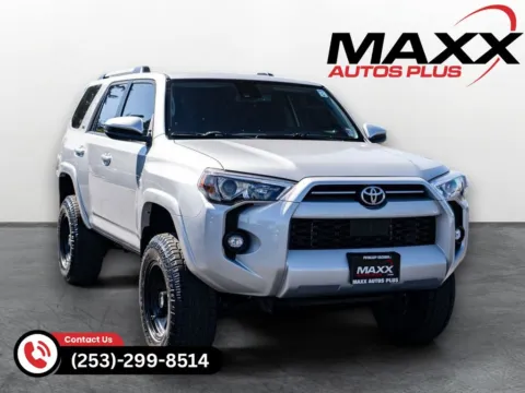 Silver 2021 Toyota 4Runner SR5 for sale in Puyallup, WA