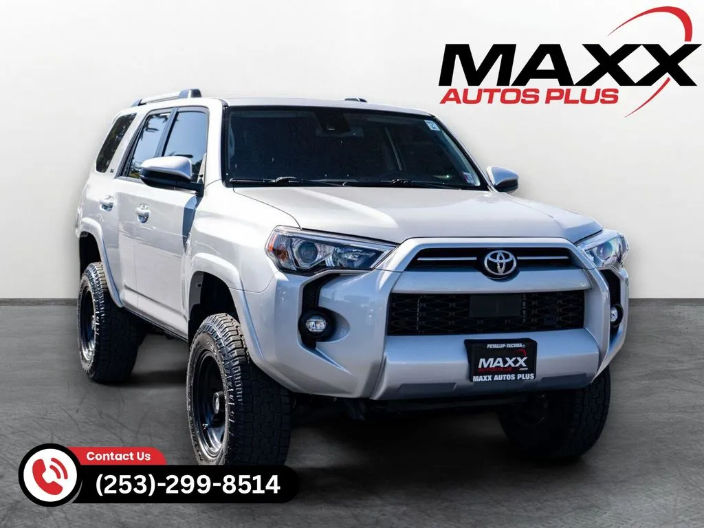 Silver 2021 Toyota 4Runner SR5 for sale in Puyallup, WA