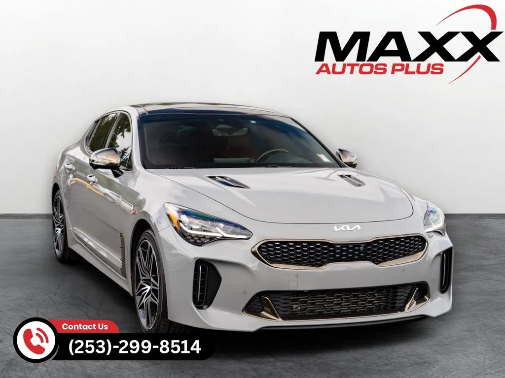 White 2022 Kia Stinger GT2 for sale in Puyallup, WA
