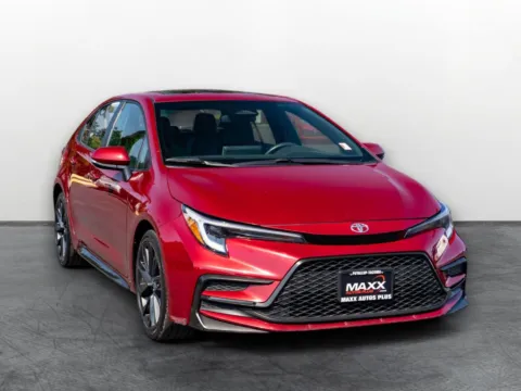 Red 2024 Toyota Corolla XSE for sale in Puyallup, WA