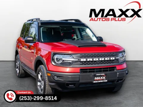 Red 2021 Ford Bronco Sport Badlands for sale in Puyallup, WA