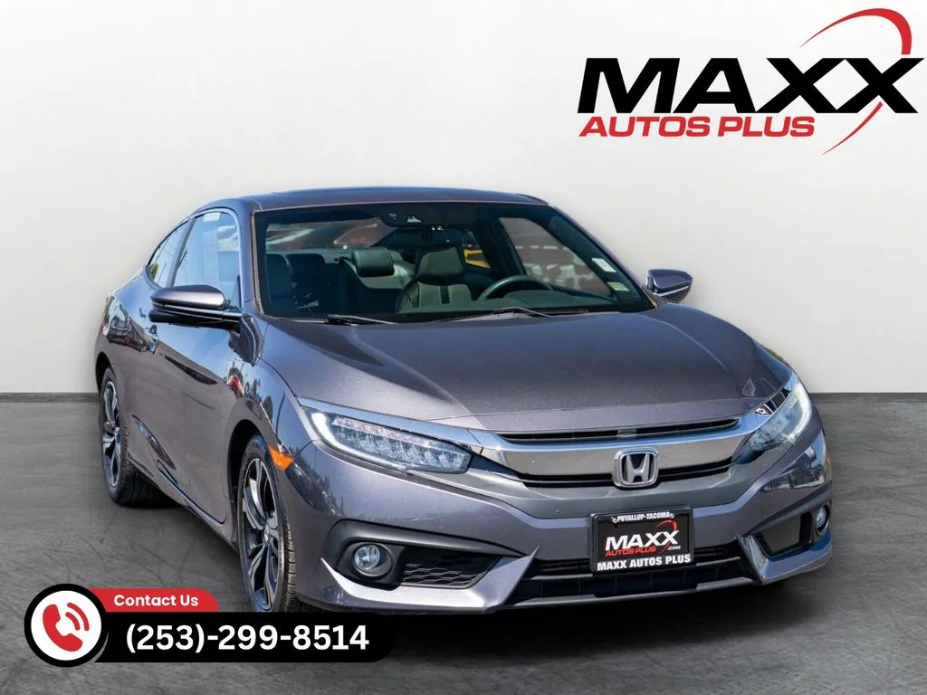 Gray 2017 Honda Civic Touring for sale in Puyallup, WA