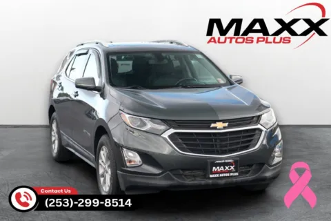 Gray 2018 Chevrolet Equinox LT for sale in Puyallup, WA