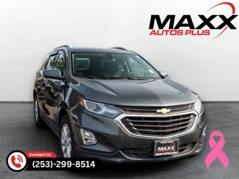 Gray 2018 Chevrolet Equinox LT for sale in Puyallup, WA