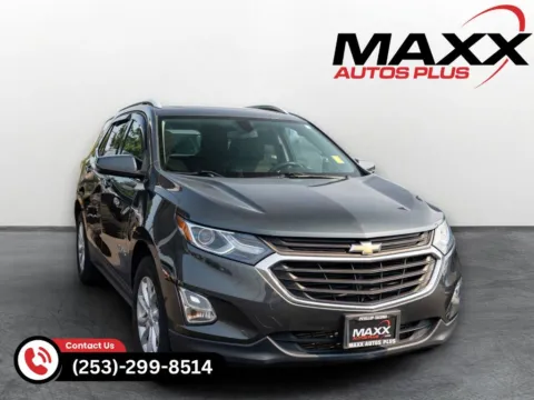 Gray 2018 Chevrolet Equinox LT for sale in Puyallup, WA