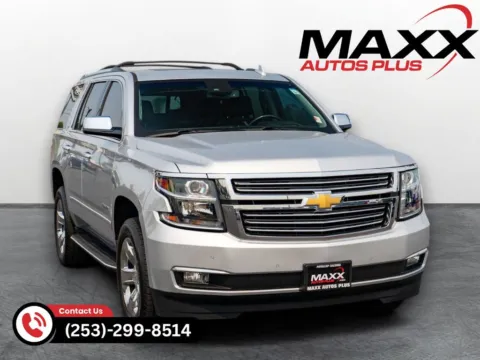 Silver 2017 Chevrolet Tahoe Premier for sale in Puyallup, WA