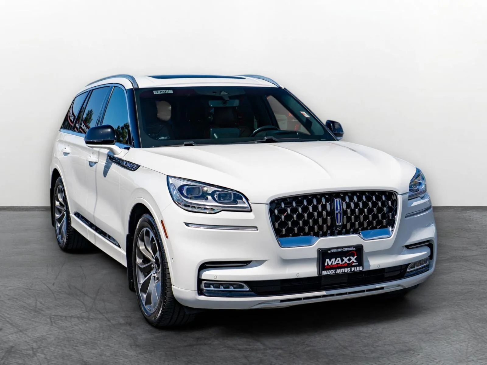 White 2021 Lincoln Aviator Grand Touring for sale in Puyallup, WA