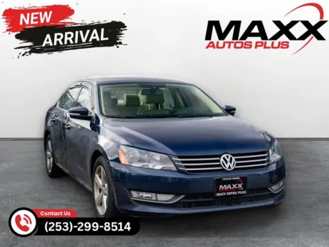 Blue 2015 Volkswagen Passat 1.8T Limited Edition for sale in Puyallup, WA