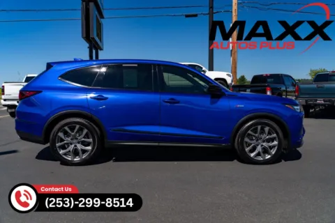 Blue 2023 Acura MDX w/A-Spec Package for sale in Puyallup, WA