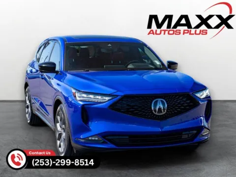 Blue 2023 Acura MDX A-Spec for sale in Puyallup, WA