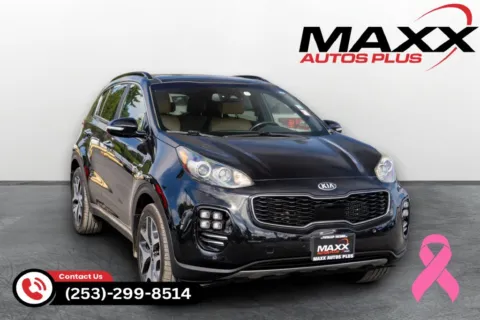Black 2018 Kia Sportage SX for sale in Puyallup, WA