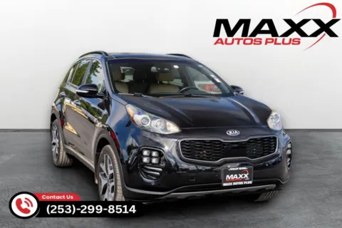 Black 2018 Kia Sportage SX for sale in Puyallup, WA