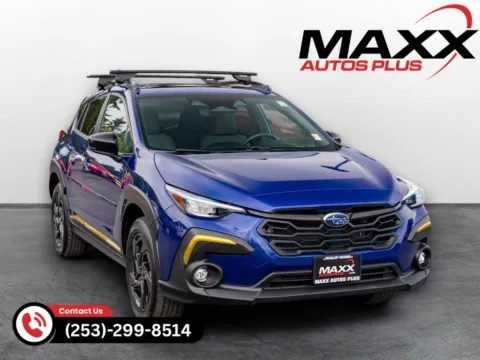 Blue 2024 Subaru Crosstrek Sport for sale in Puyallup, WA