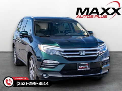 Black 2017 Honda Pilot Touring for sale in Puyallup, WA