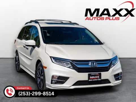 White 2018 Honda Odyssey Elite for sale in Puyallup, WA