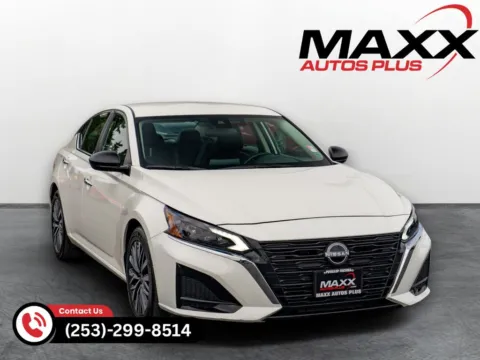 White 2025 Nissan Altima 2.5 SV for sale in Puyallup, WA