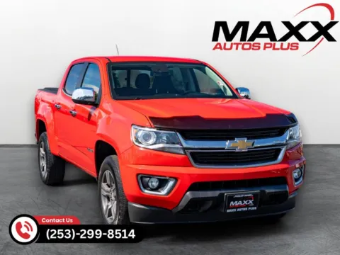 Red 2016 Chevrolet Colorado LT for sale in Puyallup, WA