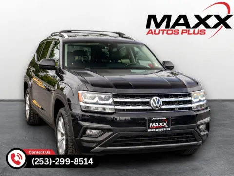 Black 2019 Volkswagen Atlas 3.6L V6 SE for sale in Puyallup, WA