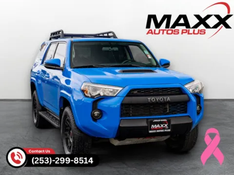 Blue 2019 Toyota 4Runner TRD Pro for sale in Puyallup, WA