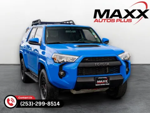 Blue 2019 Toyota 4Runner TRD Pro for sale in Puyallup, WA