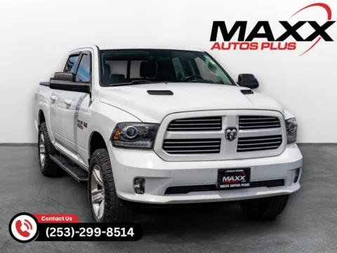 White 2014 Ram 1500 Sport for sale in Puyallup, WA