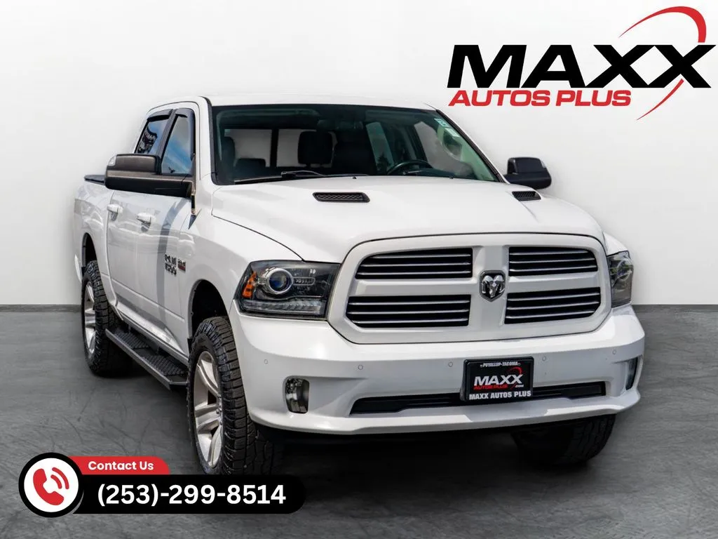 White 2014 Ram 1500 Sport for sale in Puyallup, WA
