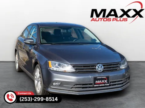 Gray 2015 Volkswagen Jetta 2.0L TDI SEL for sale in Puyallup, WA