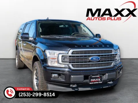 Black 2019 Ford F-150 Limited for sale in Puyallup, WA