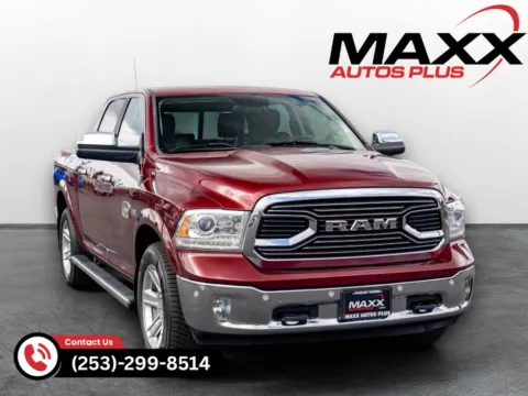 Red 2017 Ram 1500 Laramie Longhorn for sale in Puyallup, WA