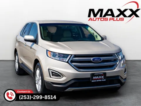 White 2017 Ford Edge SEL for sale in Puyallup, WA