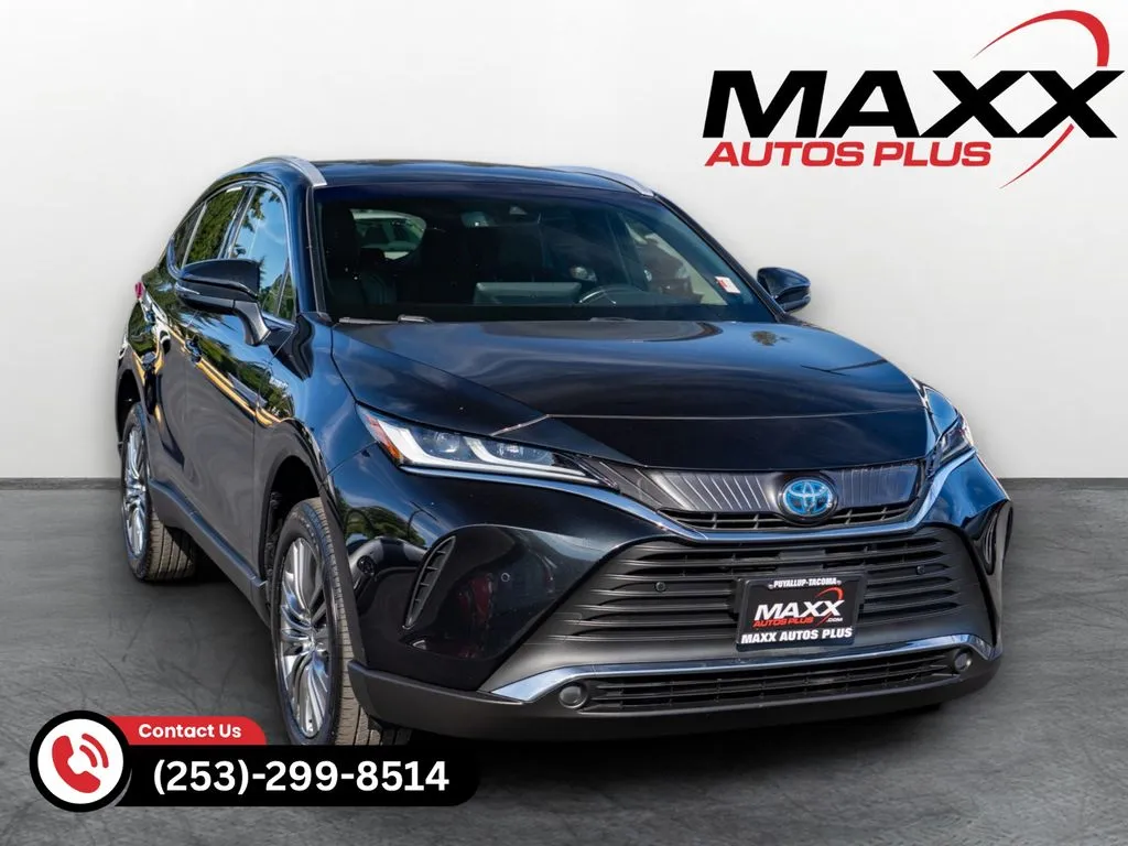 Black 2021 Toyota Venza XLE for sale in Puyallup, WA