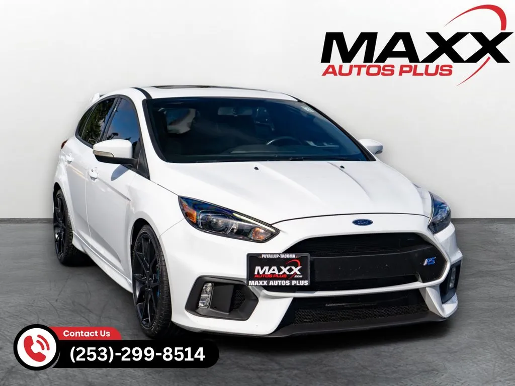 White 2017 Ford Focus RS for sale in Puyallup, WA