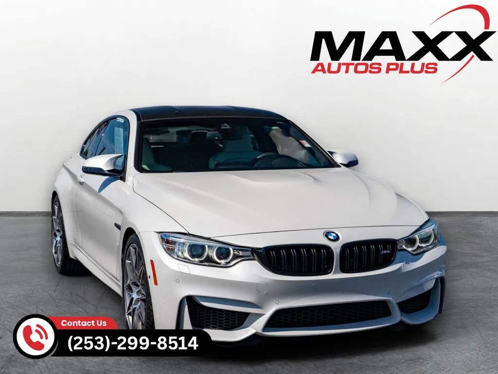 White 2016 BMW M4 COMPETITION for sale in Puyallup, WA