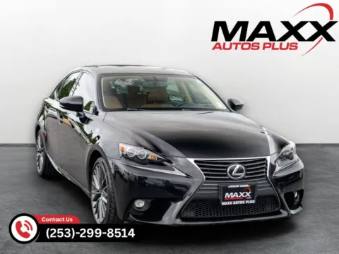 Black 2015 Lexus IS 250 for sale in Puyallup, WA