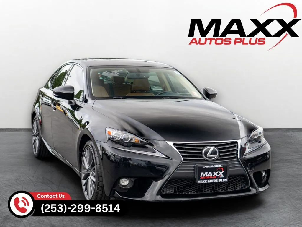 Black 2015 Lexus IS 250 for sale in Puyallup, WA