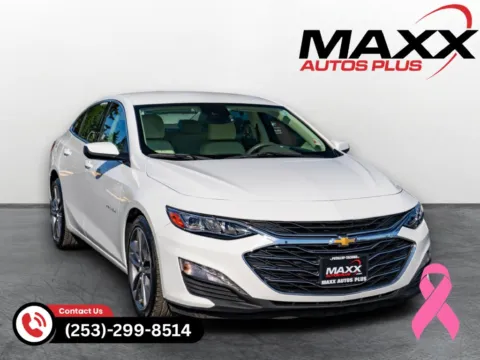 White 2024 Chevrolet Malibu LT for sale in Puyallup, WA