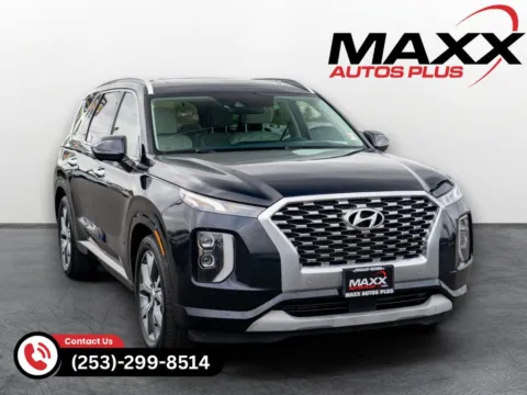 Blue 2021 Hyundai Palisade Limited for sale in Puyallup, WA