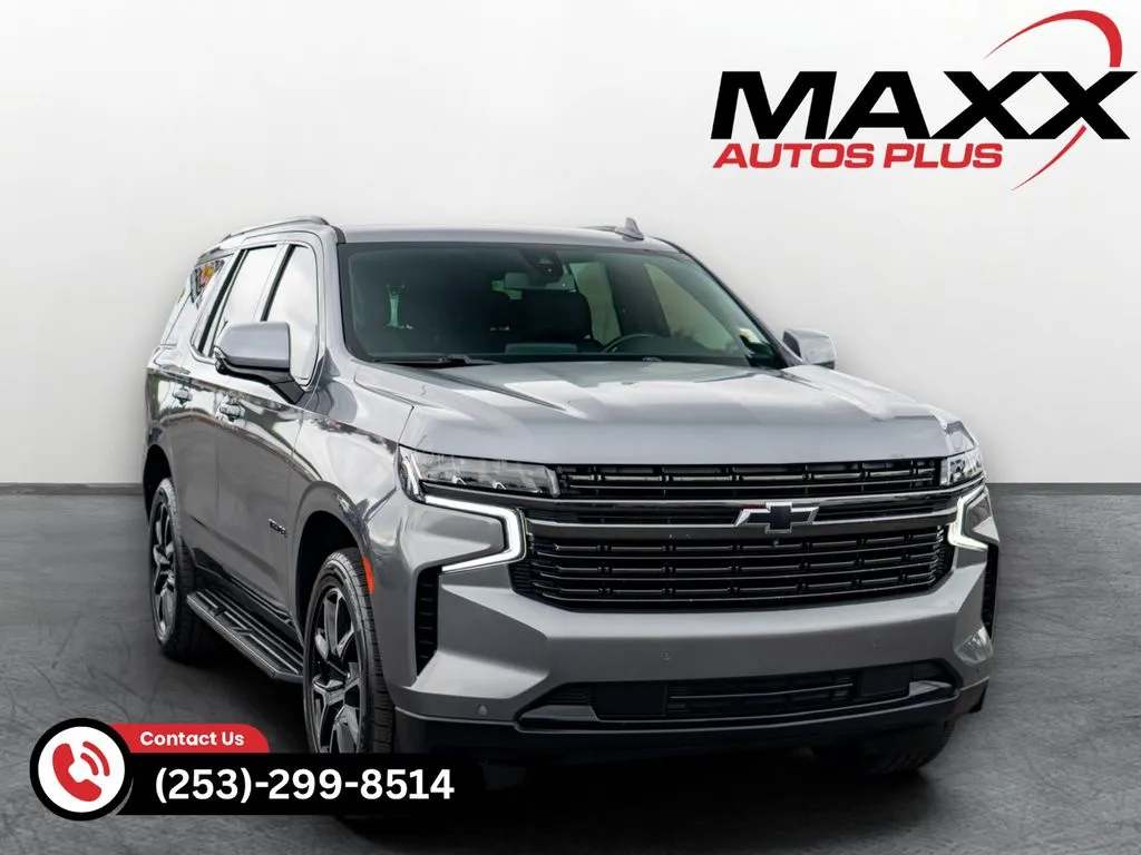 Gray 2022 Chevrolet Tahoe RST for sale in Puyallup, WA