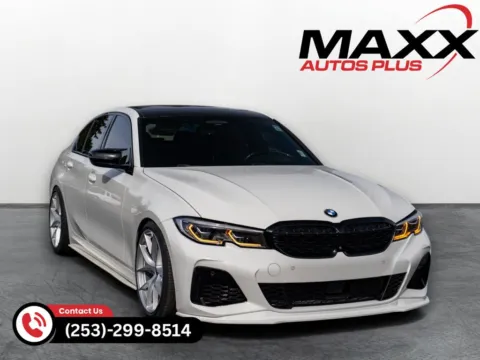 White 2021 BMW 3 Series M340i xDrive for sale in Puyallup, WA