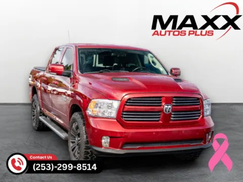 Red 2014 Ram 1500 Sport for sale in Puyallup, WA